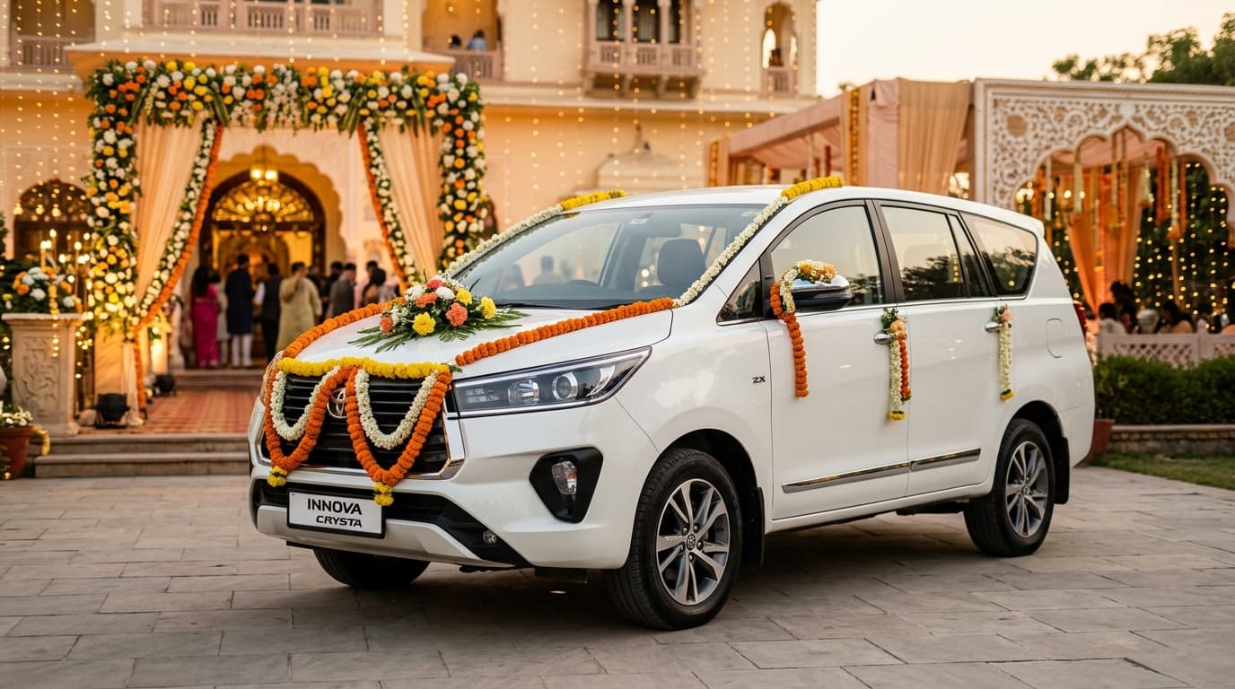 Marriage & Wedding Events - Toyota Innova Crysta